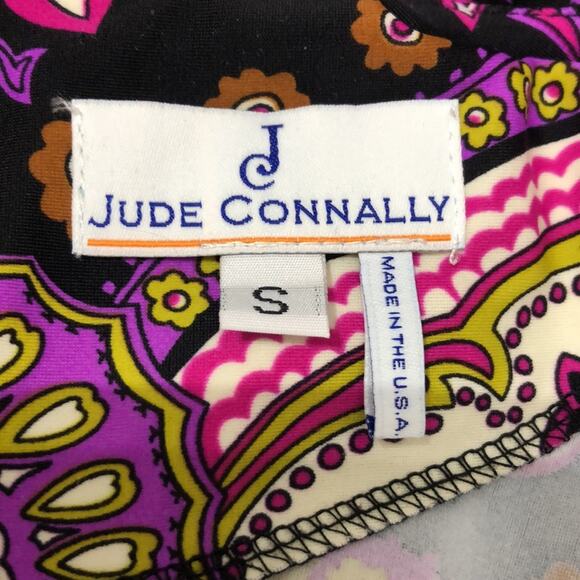 Jude Connally Haley Paisley Shift Dress Small EUC - Picture 5 of 6